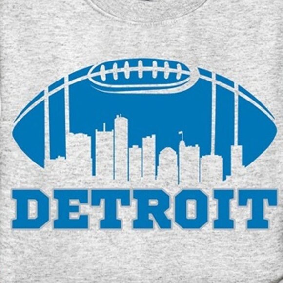 Detroit Lions Football Sweatshirt Retro NFL Crewneck Classic Lions Fan Gift 05 - Picture 2 of 5